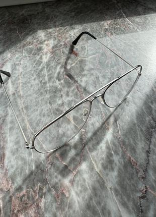 Прозрачные стильные очки для образа2 фото