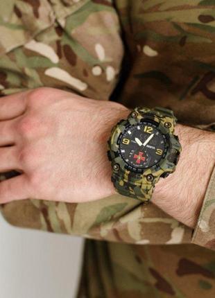 Лімітований тактичний чоловічий годинник із логотипом всу з як...4 фото