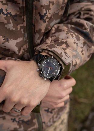 Стильний тактичний кварцовий годинник із японським механізмом ...5 фото