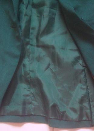 Стильный пиджак /жакет изумрудного цвета/amisu/скидки!!!5 фото