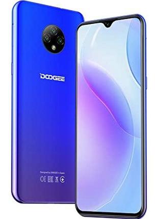 Смартфон doogee x95 pro колір синій (екран 6,52 дюйма, пам'яті 4/32, акб 4350 ма·год)