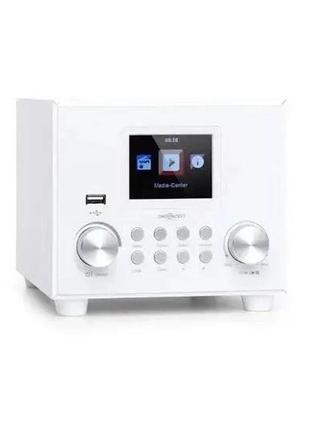 Радіо, інтернет-радіо інтернет oneconcept streamo cube білий