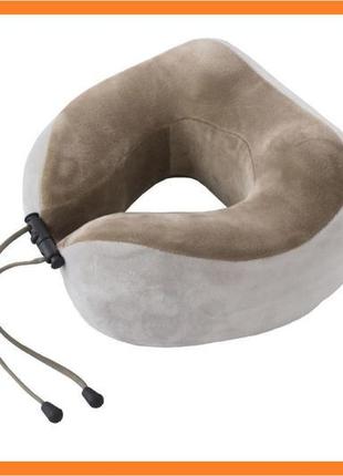 Масажна подушка з пам'яттю elite - u-shaped massage pillow el-...