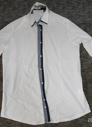 Красивая белая рубашка италия 1959 torino