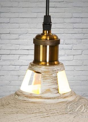 Люстра-підвіс світильник у стилі loft&6857-270-wh-g5 фото