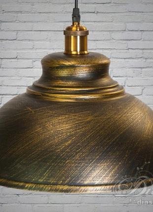 Люстра-підвіс світильник у стилі loft&6858-360-bk-g