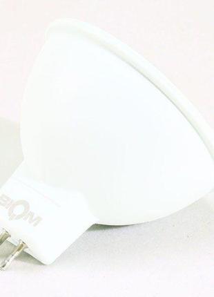 Світлодіодна лампа biom bt-542 4w mr16 gu5.3 4500к матова4 фото