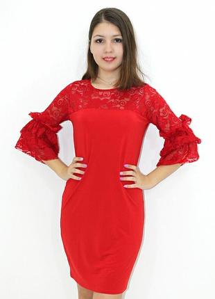 Красивое платье батал 56 р