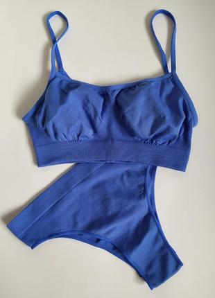 Бесшовное бельё бесшовная одежда женское нижнее белье трусики и топ