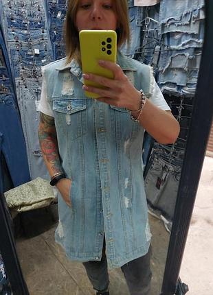 Джинсова жилеточка