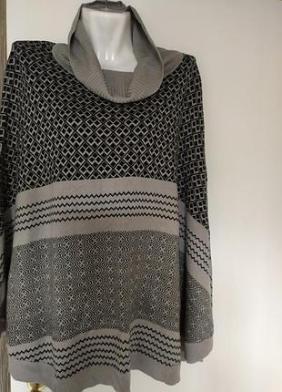 Пончо из трикотажа klass collection  англия