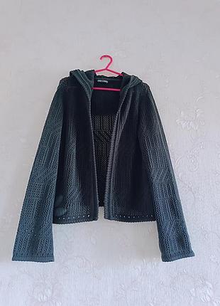 Кардиган в'язаний з капюшоном street one розмір 40 м-л