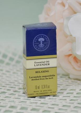 Очищающее и освежающее эфирное масло лаванды lavender essential oil 10ml neal's yard remedies3 фото