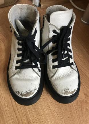 Кожаные сапожки 36 размер