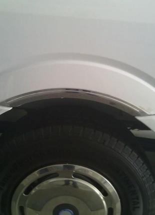 Накладки на колесные арки mercedes sprinter 906 (мерседес спринтер 906), нерж.