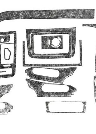 Декор панели (накладки на панель) mercedes vito 639 (мерседес вито 639) титан