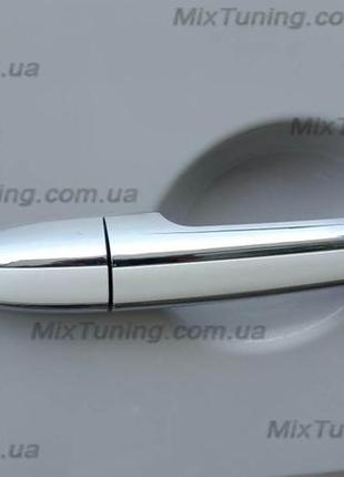 Накладки на ручки mercedes sprinter 906 (мерседес спринтер 906) с белой полосой, пласт. 4 шт