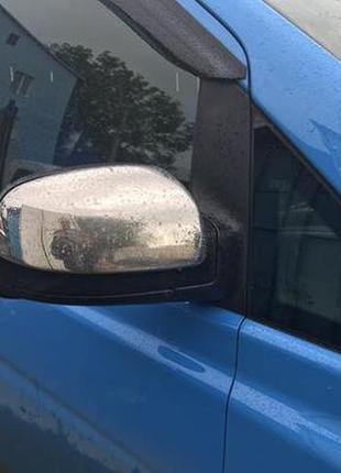 Накладки на зеркала mercedes vito/ viano 639 (мерседес вито 639) 2010+ ,нерж.