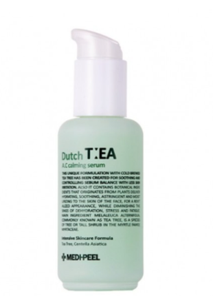Успокаивающая сыворотка для лица с чайным деревом medi-peel dutch tea a.c calming serum 70 ml1 фото