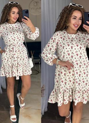 Сукня в квітковий принт 🌸 3