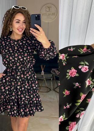 Сукня в квітковий принт 🌸 6
