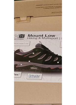 Кросівки чоловічі karrimor mount low hiking multisport 48р 32см з2 фото