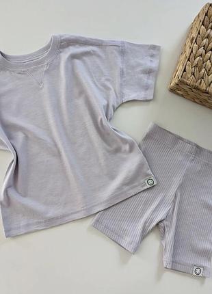 Костюм летний с велосипедками