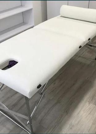 Косметологічна стіл-кушетка автомат масажна для нарощування ві...5 фото