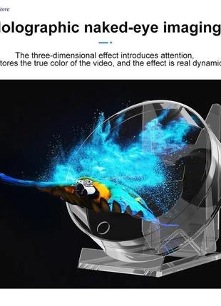 Голографічний 3d-проєктор вентилятор із пультом дистанційного ...