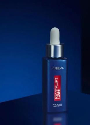 Нічна сироватка для обличчя з ретинолом 30 мл l'oreal paris си...