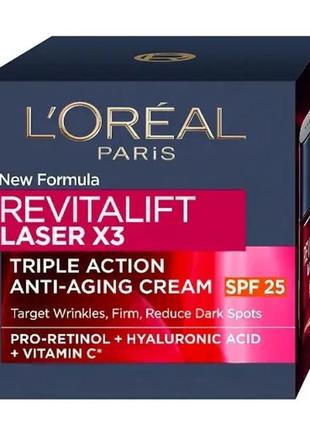 Крем денний l'oreal для зволоження для шкіри обличчя омолоджую...7 фото