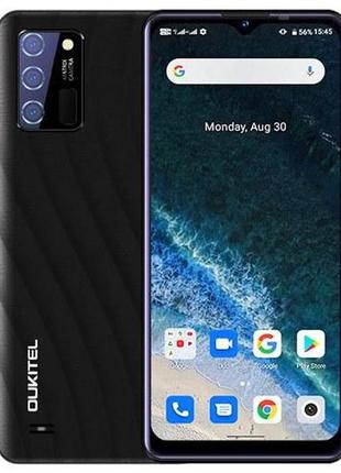 Смартфон oukitel c25 колір чорний (екран 6,52 дюйма, пам'яті 4/32, ємність батареї 5000 ма·год)