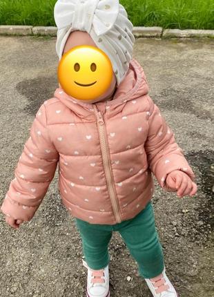 Куртка весна-осінь на зріст 80 см.