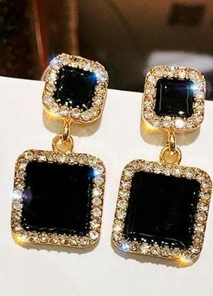 Сережки з камінням sweet hope