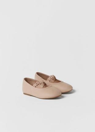 Новые балетки туфли чешки zara4 фото