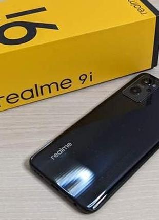 Смартфон realme 9i колір чорний (3,6 екран; пам'яті 4/128 gb, батарея 5000 ма·год) наявність уточнюйте