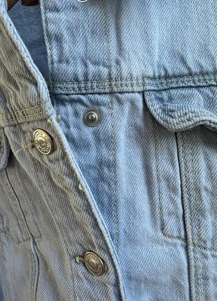 Джинсовка джинсовый пиджак zara2 фото