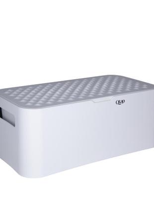 Підставка туалетна для ніг qtap domov 04301wh white