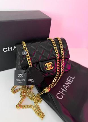 Сумка жіноча в стилі chanel premium black 1:1 найвища якість