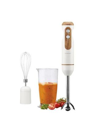 Погружной миксер блендер 2 в 1 silver crest sssh 600 a1