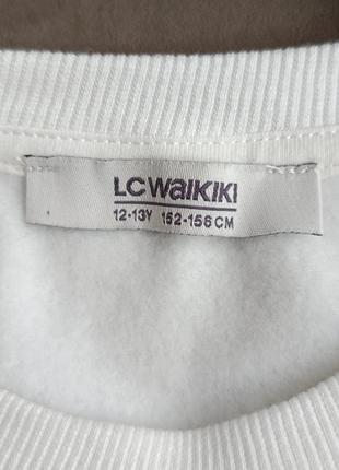 Світшот свитшот кофта кофточка светр світер светрик білий біла белая3 фото