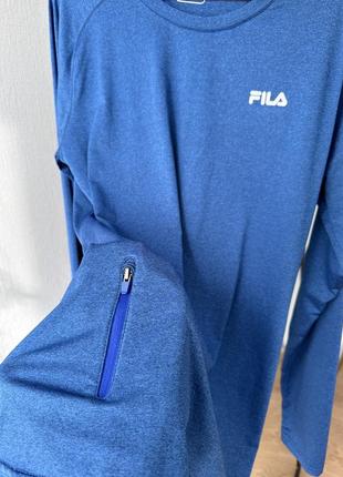 Спортивна кофта fila оригінал для залу футболка поло світшот лонгслів2 фото