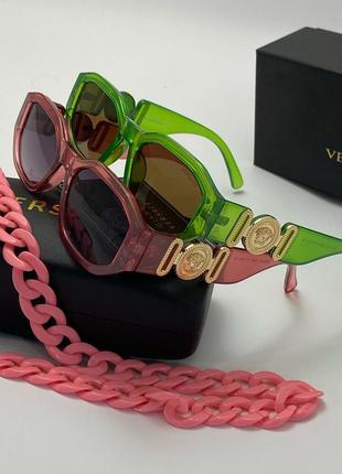 Брендовые очки в стиле versace💖🔥2 фото