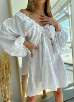 Муслиновое платье сарафан6 фото