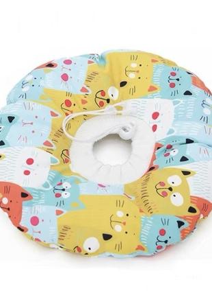 Комір воротник для тварин котів собак мʼякий