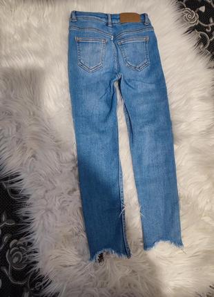 Стильные джинсы zara на 5-7 лет3 фото
