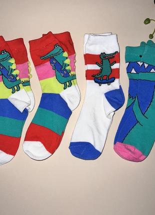 Шкарпетки з яскравими принтами // розмір: 30-341 фото