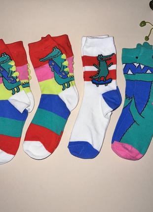 Шкарпетки з яскравими принтами // розмір: 30-344 фото