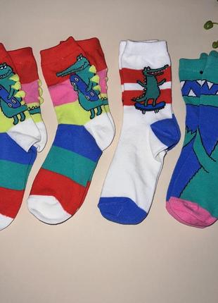 Шкарпетки з яскравими принтами // розмір: 30-345 фото