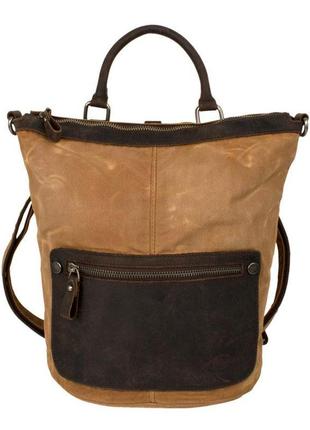 Рюкзак міський фішер ub-4382 fisher 31x33x12 см коричневий (23...